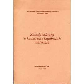 Zásady ochrany a konzervace knihovních materiálů