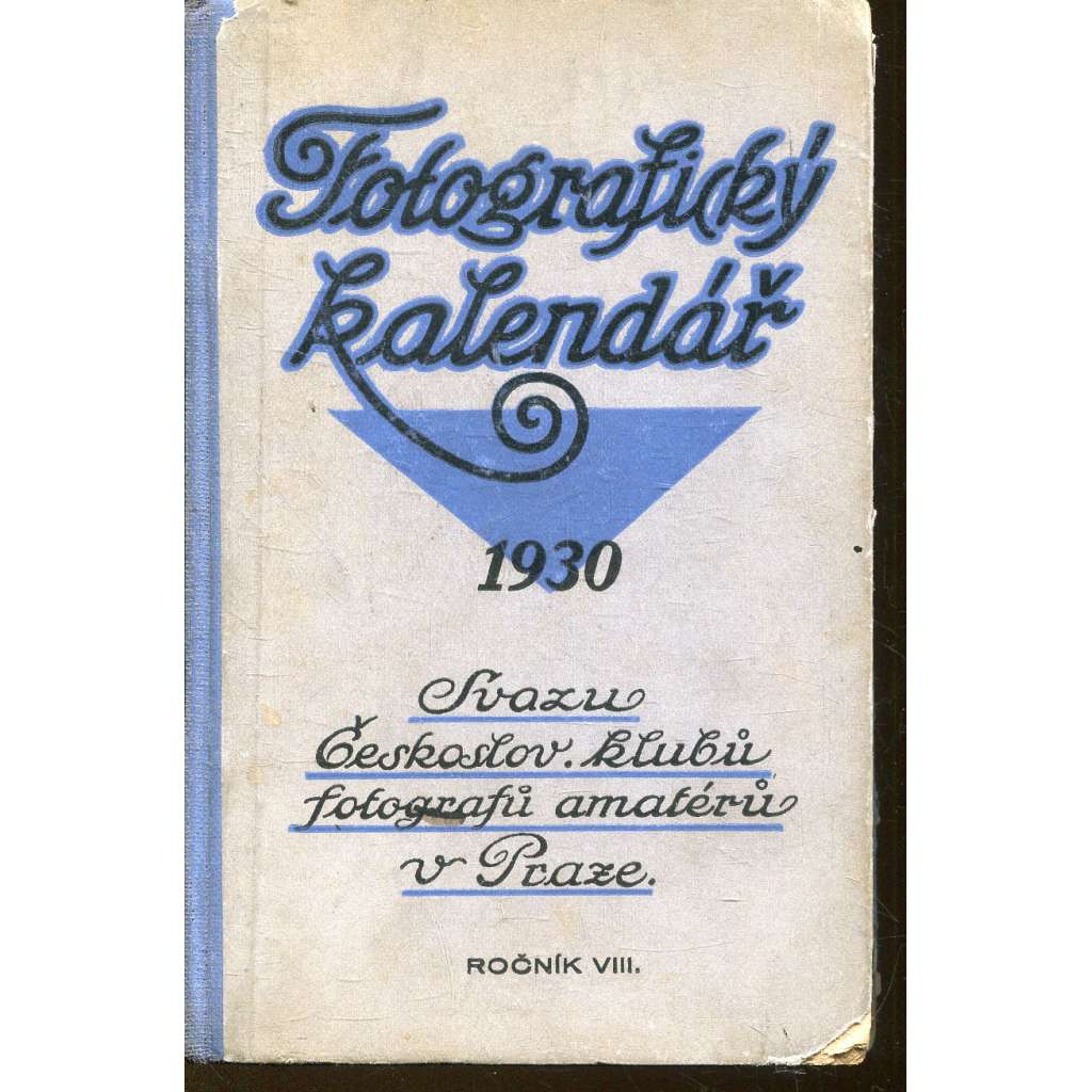 Fotografický kalendář 1930