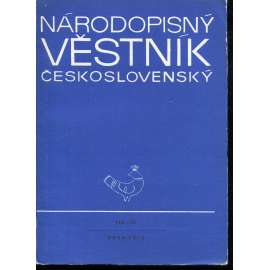 Národopisný věstník československý, roč. VIII.-IX./1974