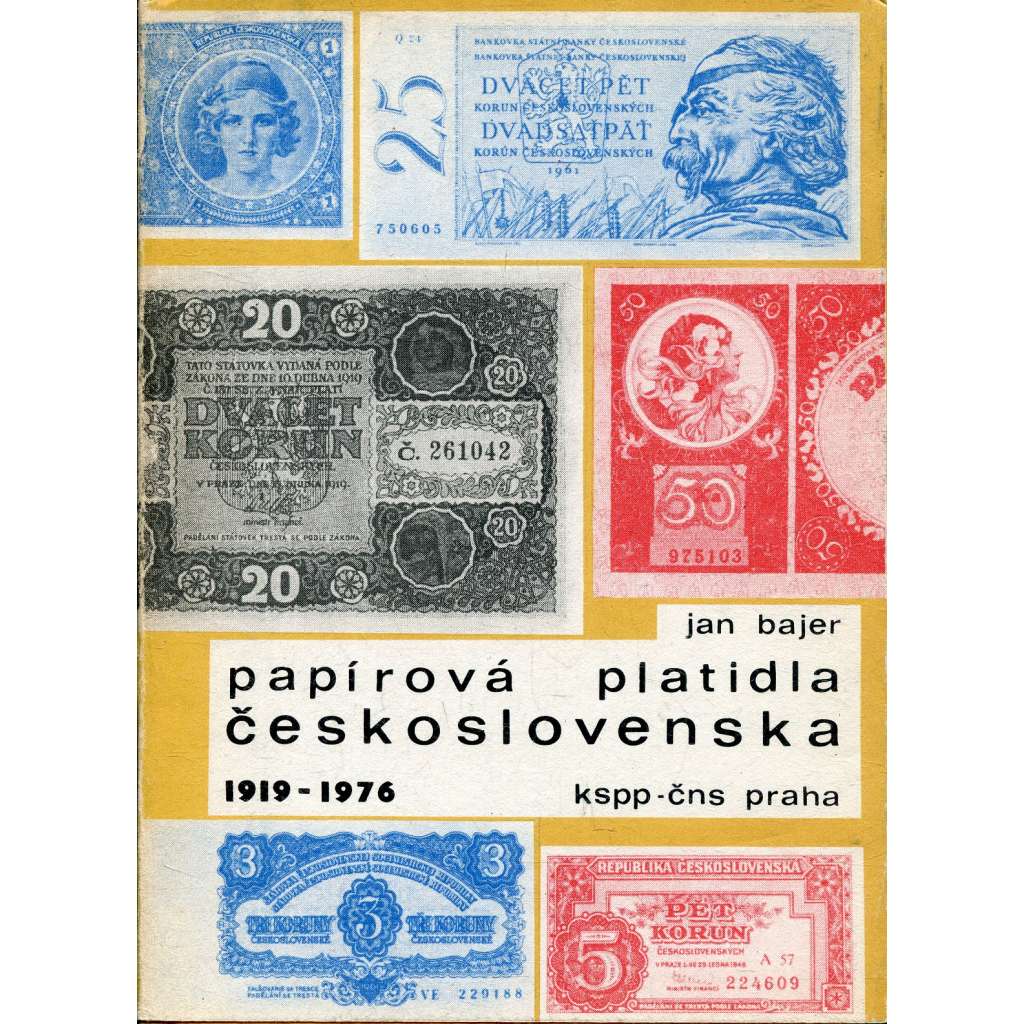 Papírová platidla Československa 1919-1976 (bankovky)