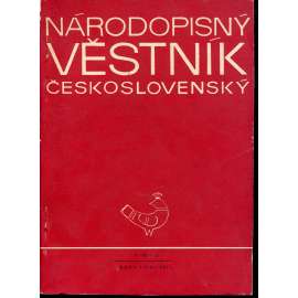 Národopisný věstník československý V.-VI.-2./1970-1971