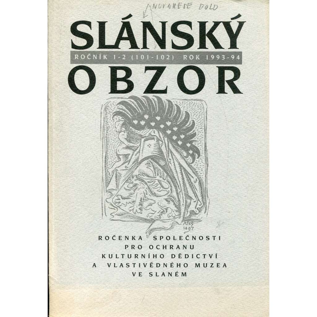 Slánský obzor, ročník 1-2 (101-102)/1993-1994 (Slaný, Kladno)