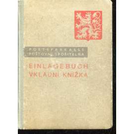 Einlagebuch - Vkladní knížka (Strašnice, Praha)