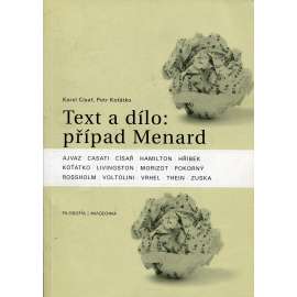 Text a dílo: případ Menard