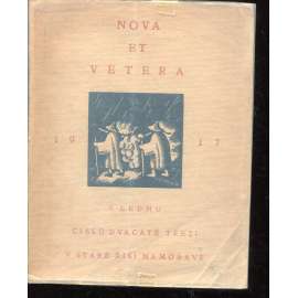 Nova et vetera, číslo 23. (leden 1917) - Stará Říše