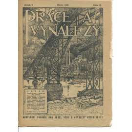 Práce a vynálezy, ročník II., číslo 12/1922 (časopis) Populární sborník pro práci, vědu a vynálezy všech oborů