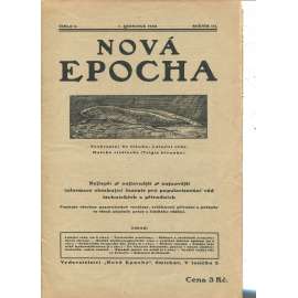 Nová epocha, ročník III., číslo 6/1923 (časopis)