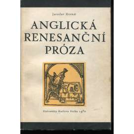 Anglická renesanční próza. Eufuistická beletrie