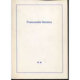 Francouzská literatura II. (exilové vydání)