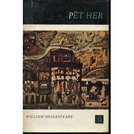 Pět her - Shakespeare - Sen noci svatojánské, Večer tříkrálový, Hamlet, Král Lear, Richard III. (edice Světová knihovna)