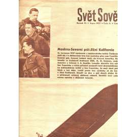 Svět sovětů, ročník VI., číslo 8/1937 (časopis, noviny)