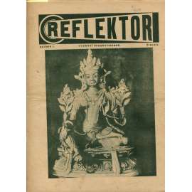 Reflektor, ročník I., číslo 6 (časopis, staré noviny, 1. republika)