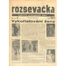 Rozsevačka, ročník X., číslo 5/1935 (časopis, 1. republika, noviny)