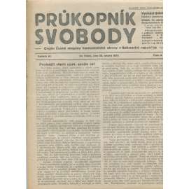 Průkopník svobody, ročník III., číslo 8/1921. Orgán české skupiny komunistické strany v Rakouské republice (1. republika, noviny)