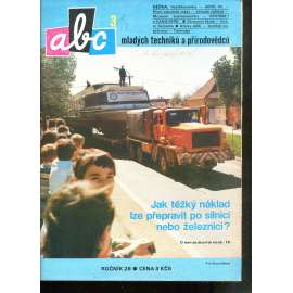 Časopis ABC, č. 3, roč. 26 (1981) - Obsahuje vystřihovací modely - déčka [Jedno číslo časopisu. Obsahuje všechny vystřihovací modely na polokartonu - déčka]