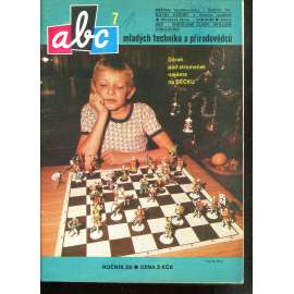 Časopis ABC, č. 7, roč. 26 (1981) - Obsahuje vystřihovací modely - déčka [Jedno číslo časopisu. Obsahuje všechny vystřihovací modely na polokartonu - déčka]