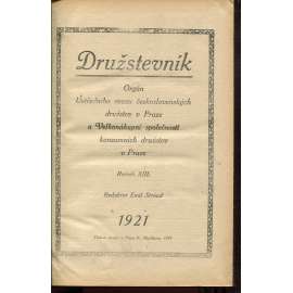 Družstevník, ročník XIII./1921 (družstvo, družstva)