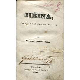 Jiřina. Powídka z časů Jindřicha Korutana (Povídka z časů Jindřicha Korutana) - 1846