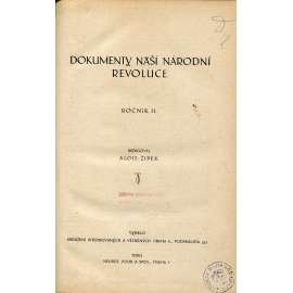 Dokumenty naší národní revoluce, ročník II./1924-1925 (legie, 1. sv. válka)