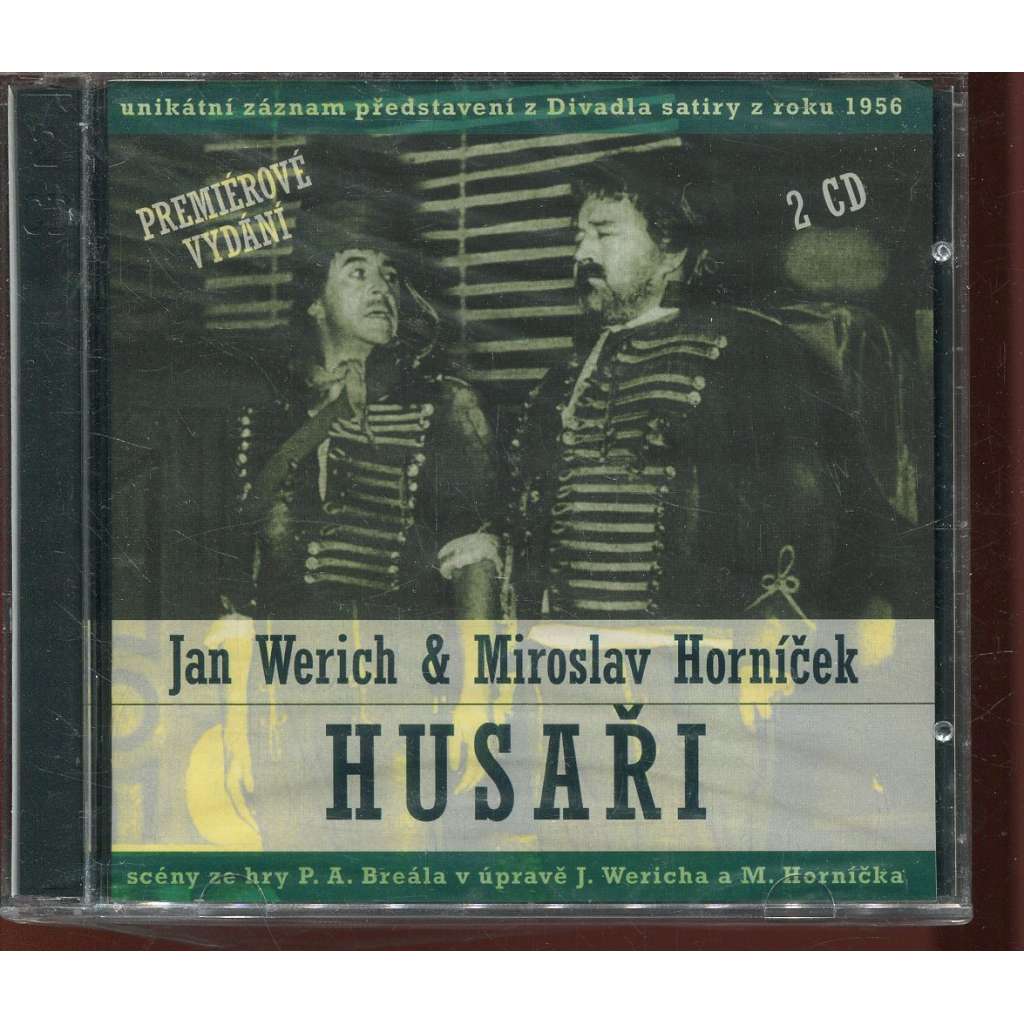 Husaři / Balada z hadrů / Caesar (Divadlo satiry, 3 CD, 3 hry)