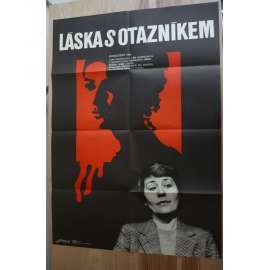 Láska s otazníkem (filmový plakát, film Francie 1978, režie André Cayatte, Hrají: Annie Girardot, Bibi Andersson, Michel Galabru)