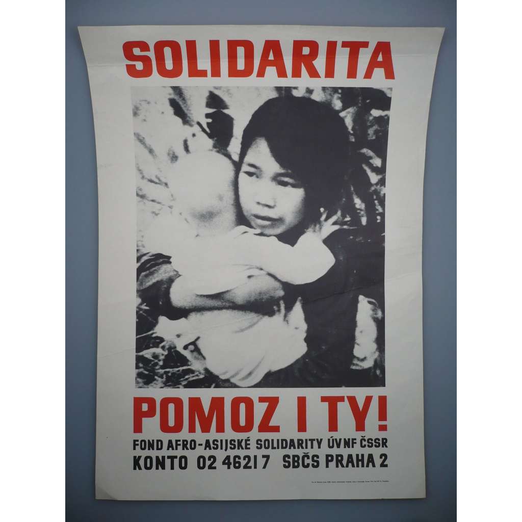 Solidarita pomoz i ty - fond afro-asijské solidarity 1972