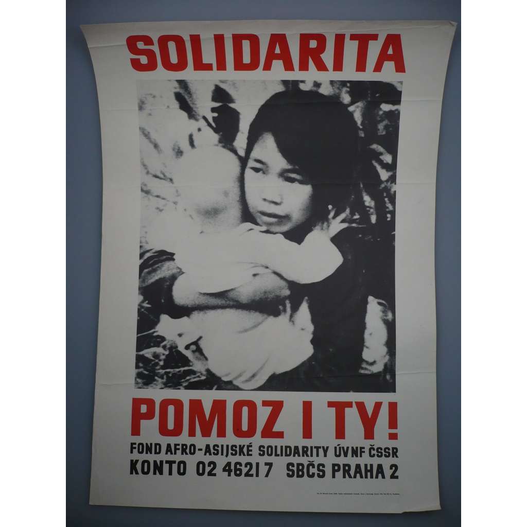 Solidarita pomoz i ty - fond afro-asijské solidarity 1972