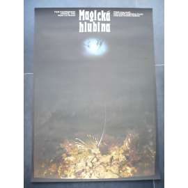 Magická hlubina (filmový plakát, film Francie/USA 1988, režie Luc Besson, Hrají: Rosanna Arquette, Jean-Marc Barr, Jean Reno)