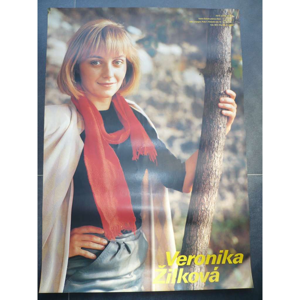 Veronika Žilková (filmový plakát, herečka, foto Karel Kouba)