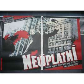 Neúplatní (dva plakáty, filmový plakát, film USA 1987, režie Brian De Palma, Hrají: Kevin Costner, Sean Connery, Charles Martin Smith)