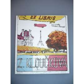 Kohout Milan (1945) - EX LIBRIS, Francie, Paříž - Litografie, signovaná grafika