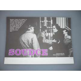 Soudce (filmový plakát, papírová fotoska, slepka, film Francie, režie Philippe Lefebvre)