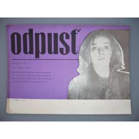 Odpusť (filmový plakát, papírová fotoska, slepka, film SSSR 1986, režie Ernest Yasan, Hrají: Natalja Andrejčenko, Igor Kostolevskij, Vladimir Meňšov)