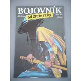 Bojovník od Žluté řeky (filmový plakát, papírová fotoska, slepka, film Čína 1988, režie Xinyan Zhang, Yam-Yin Cheung, Xinyan Zhang, Yam-Yin Cheung)