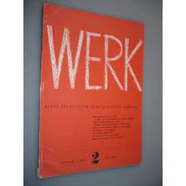 Werk. Die Schweizer Monatsschrift für Kunst, Architektur, Künstlerisches Gewerbe. 32. Jahrgang. Heft 2. Februar 1945 [časopis, architektura, umění]