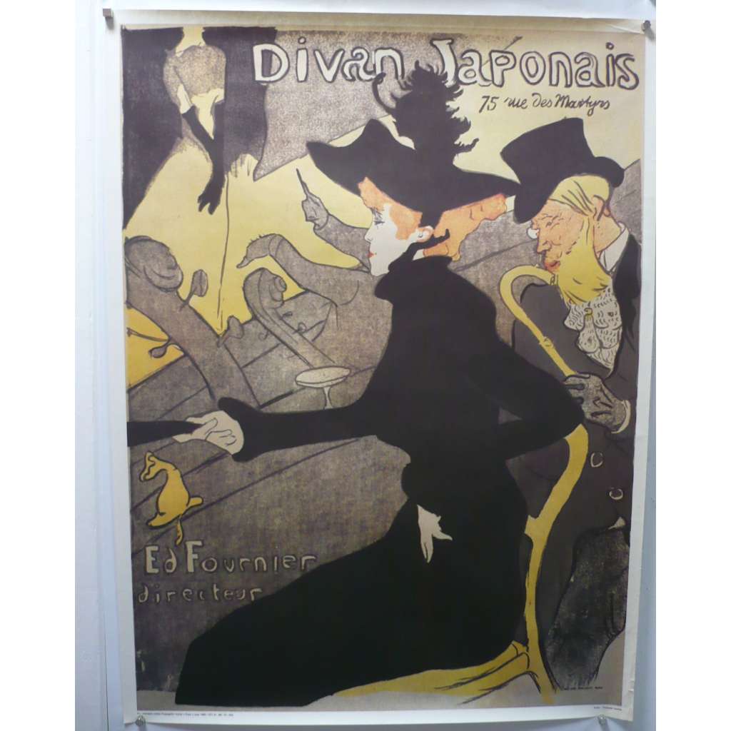 Divan Japonais - Henri de Toulouse-Lautrec - plakát