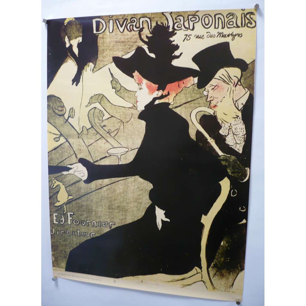 Divan Japonais - Henri de Toulouse-Lautrec - plakát