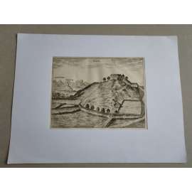 Georg Matthäus Vischer (1628 - 1696) - Topographia Austriae, Kogl, Rakousko - mědirytina 1674, grafika, nesignováno