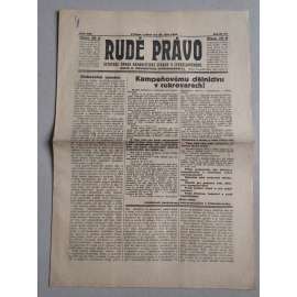 Rudé právo (22.10.1926) Ročník VII. - 1. republika, staré noviny