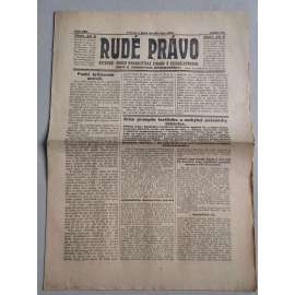 Rudé právo (26.10.1926) Ročník VII. - 1. republika, staré noviny