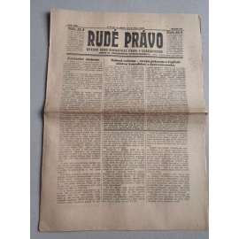 Rudé právo (6.10.1926) Ročník VII. - 1. republika, staré noviny