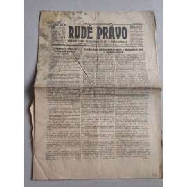 Rudé právo (7.10.1926) Ročník VII. - 1. republika, staré noviny