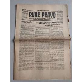 Rudé právo (10.10.1926) Ročník VII. - 1. republika, staré noviny