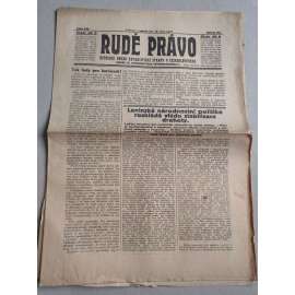 Rudé právo (16.10.1926) Ročník VII. - 1. republika, staré noviny