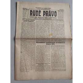 Rudé právo (19.10.1926) Ročník VII. - 1. republika, staré noviny