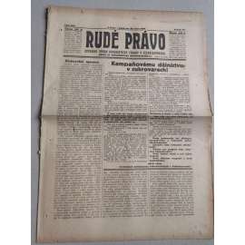 Rudé právo (22.10.1926) Ročník VII. - 1. republika, staré noviny
