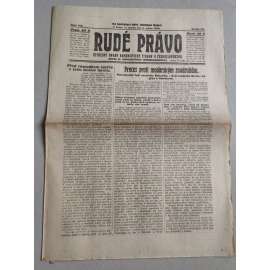 Rudé právo (4.8.1926) Ročník VII. - 1. republika, staré noviny