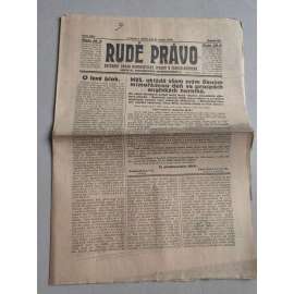 Rudé právo (6.8.1926) Ročník VII. - 1. republika, staré noviny