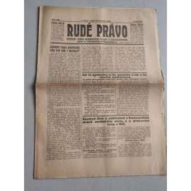 Rudé právo (8.8.1926) Ročník VII. - 1. republika, staré noviny