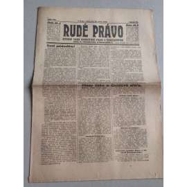 Rudé právo (10.8.1926) Ročník VII. - 1. republika, staré noviny